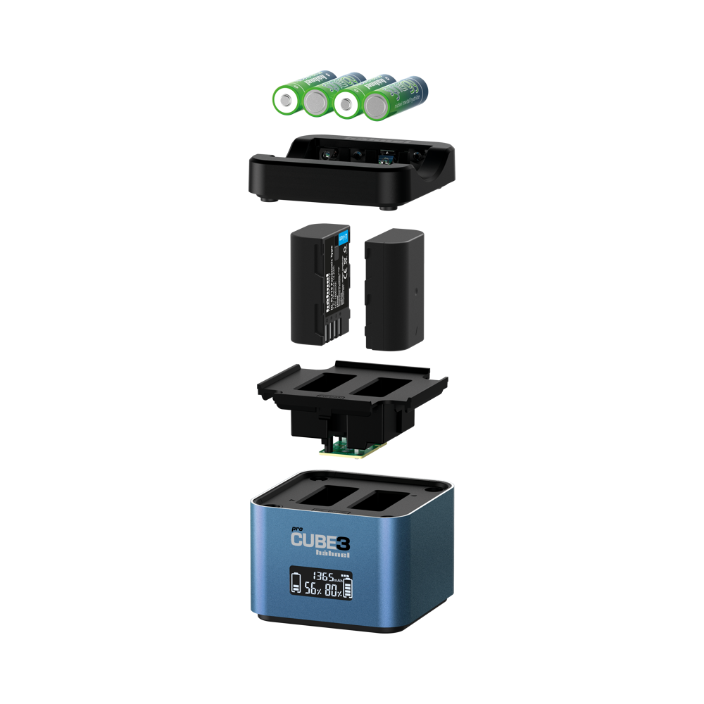 Produktbild för Hähnel ProCube 3 Twin Charger Panasonic
