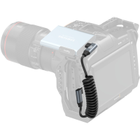 Produktbild för SmallRig 4793 USB-C Angled to USB-C Angled Coiled Data Cable