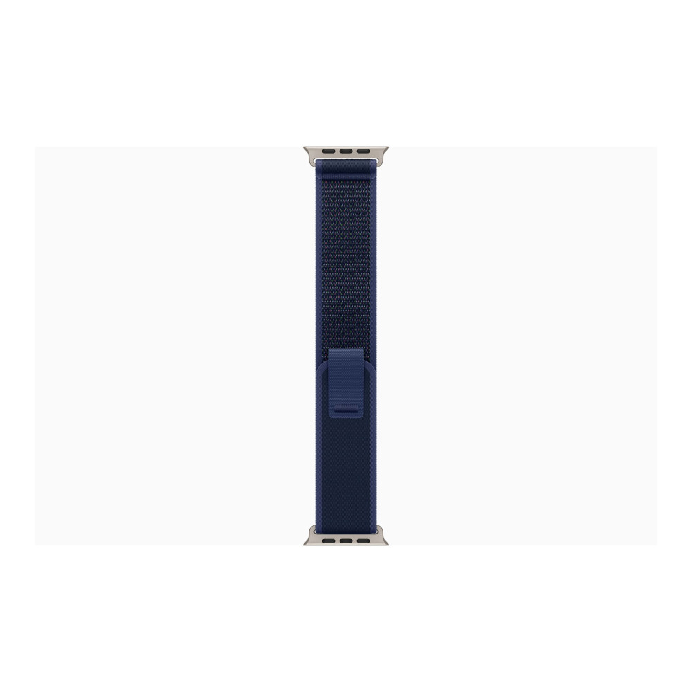 Produktbild för Apple Watch Ultra 2 - naturlig titan - smart klocka med Trail Loop - blå - 64 GB