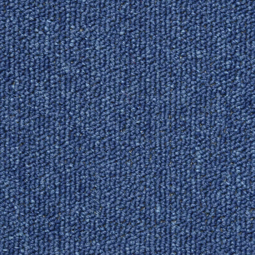 Produktbild för Trappmattor 20 st 56x17x3 cm blå halvrunda