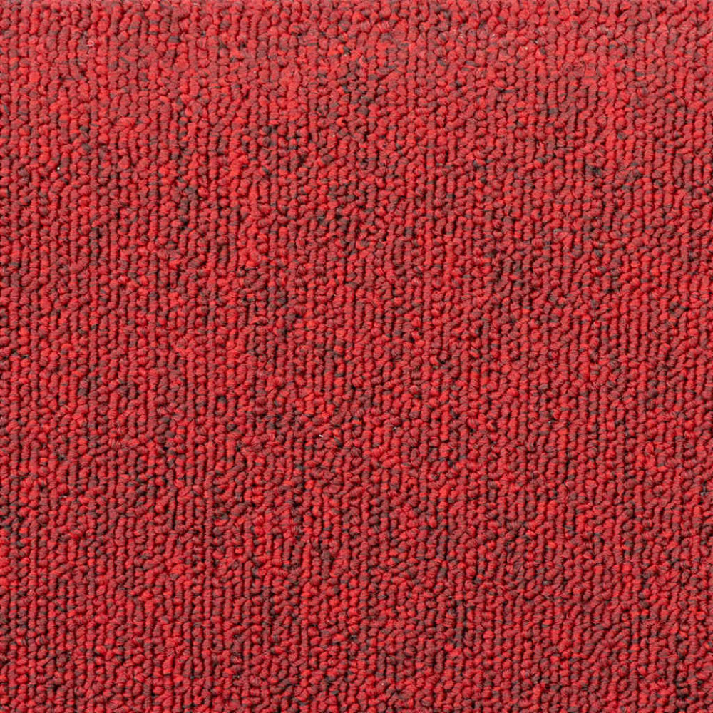 Produktbild för Trappmattor 20 st 65x24x4 cm röd halvrunda stora