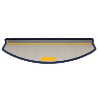 Produktbild för Trappmattor 20 st 65x24x4 cm blå halvrunda stora