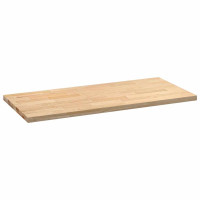 Produktbild för Köksbänkskiva 140x63,5x4 cm massiv ek rektangulär