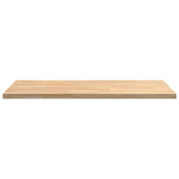 Produktbild för Köksbänkskiva 140x63,5x4 cm massiv ek rektangulär