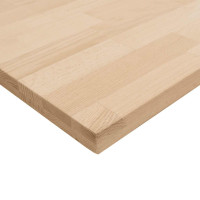 Produktbild för Köksbänkskiva 140x63,5x4 cm massiv ek rektangulär