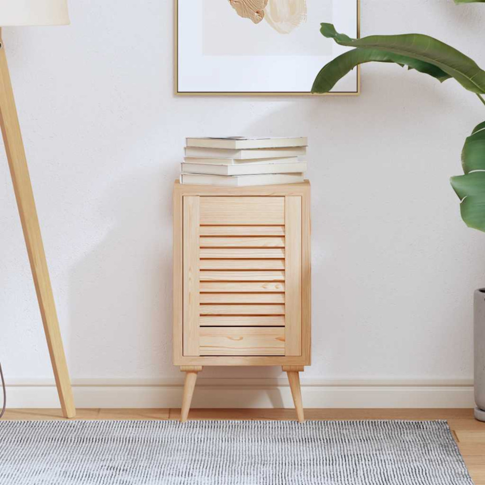Produktbild för Lamelldörr i lamelldesign 39,5x29,5 cm massiv trä furu