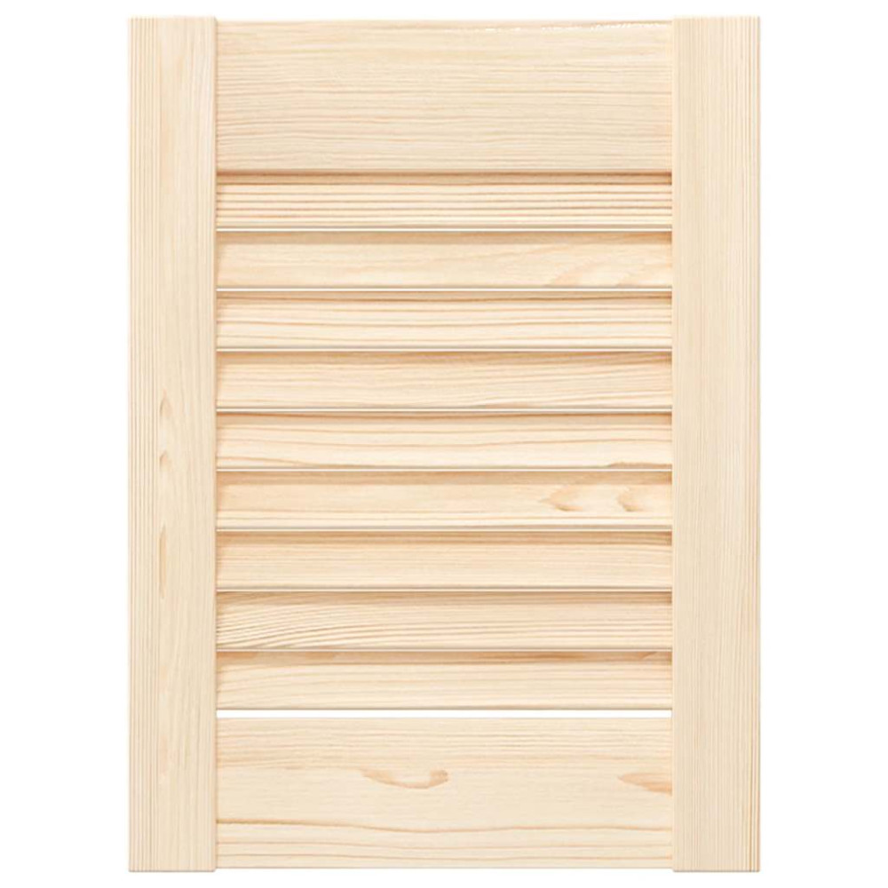 Produktbild för Lamelldörr i lamelldesign 39,5x29,5 cm massiv trä furu
