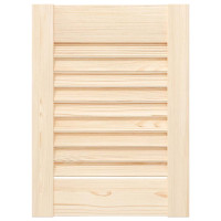 Produktbild för Lamelldörr i lamelldesign 39,5x29,5 cm massiv trä furu