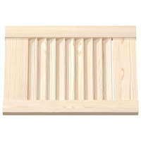Produktbild för Lamelldörr i lamelldesign 39,5x29,5 cm massiv trä furu