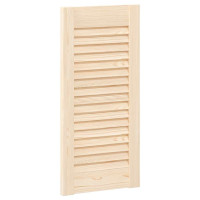Produktbild för Skåpdörr lamelldesign 61,5x29,5 cm massivt trä furu