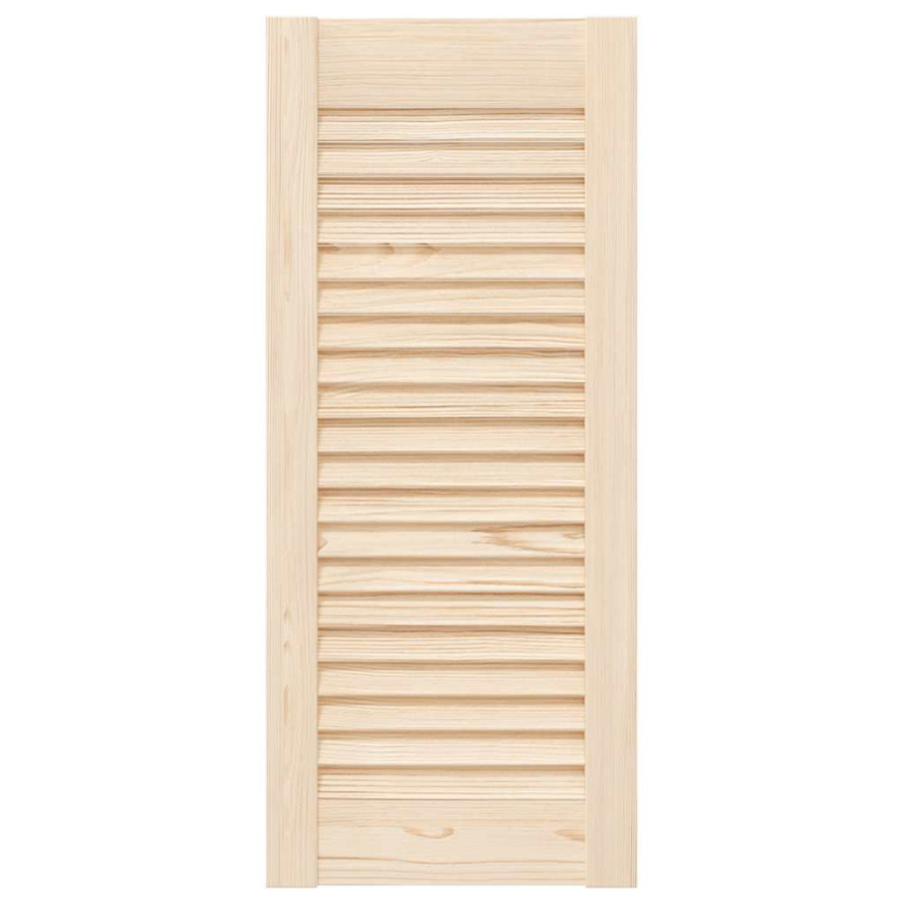 Produktbild för Skåpdörr lamelldesign 69x29,5 cm massiv trä furu