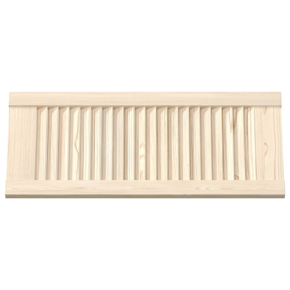 Produktbild för Skåpdörr lamelldesign 69x29,5 cm massiv trä furu