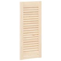 Produktbild för Skåpsdörrar lamelldesign 2 st 69x29,5 cm massivt trä furu