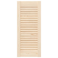 Produktbild för Skåpsdörrar lamelldesign 2 st 69x29,5 cm massivt trä furu