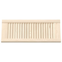 Produktbild för Skåpsdörrar lamelldesign 2 st 69x29,5 cm massivt trä furu