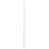 Produktbild för Skåpsdörrar lamelldesign 2 st vit 39,5x29,5 cm