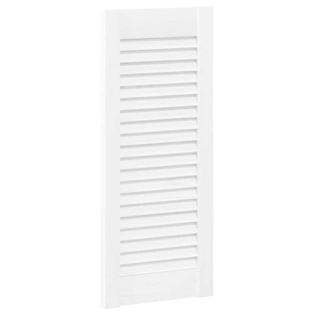 Produktbild för Lamelldörr lamell, vit 61,5x29,5 cm