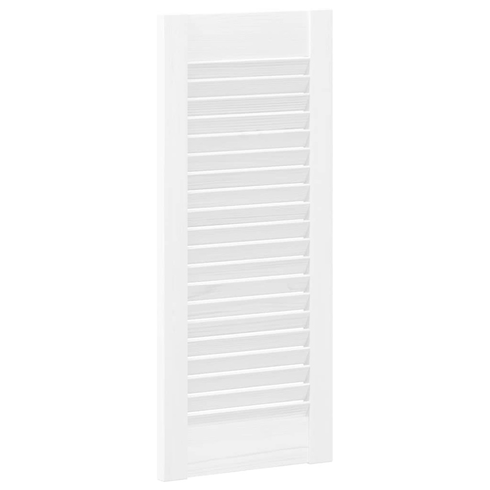 Produktbild för Lamelldörr lamell, vit 61,5x29,5 cm