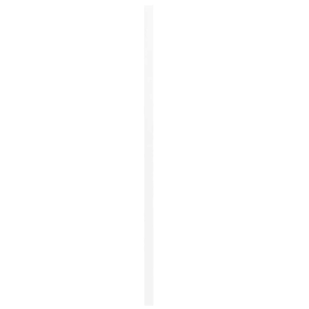 Produktbild för Skåpsdörrar lamelldesign 2 st vit 69x29,5 cm