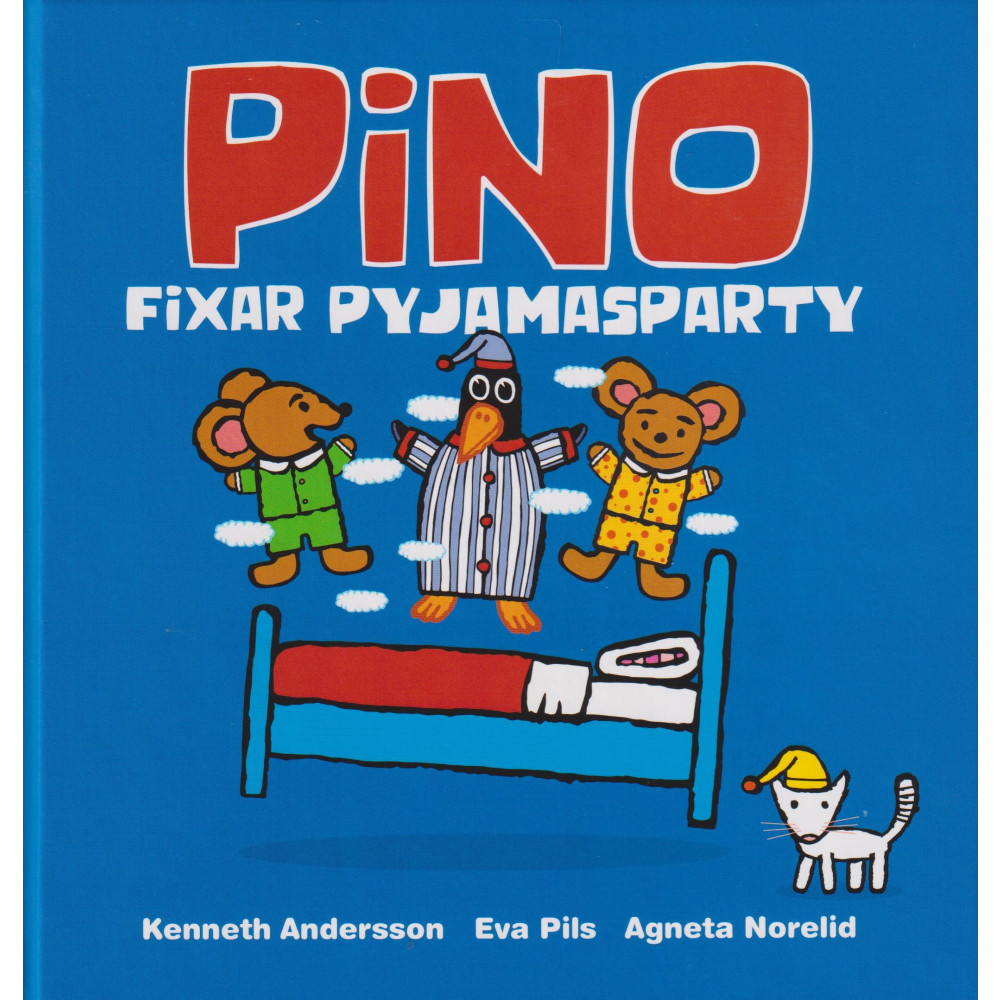 Produktbild för Pino fixar pyjamasparty (inbunden)
