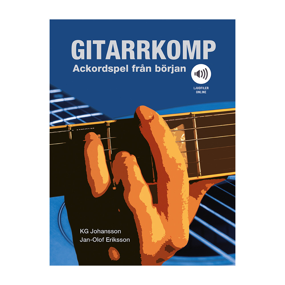 Produktbild för Gitarrkomp : ackordspel från början, ljudfiler online (häftad)