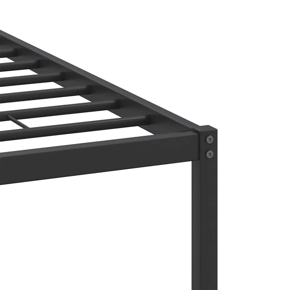 Produktbild för Sängram utan madrass sonoma-ek 140x190 cm konstruerad trä