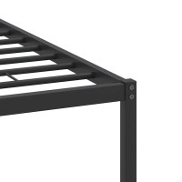 Produktbild för Sängram utan madrass sonoma-ek 140x190 cm konstruerad trä