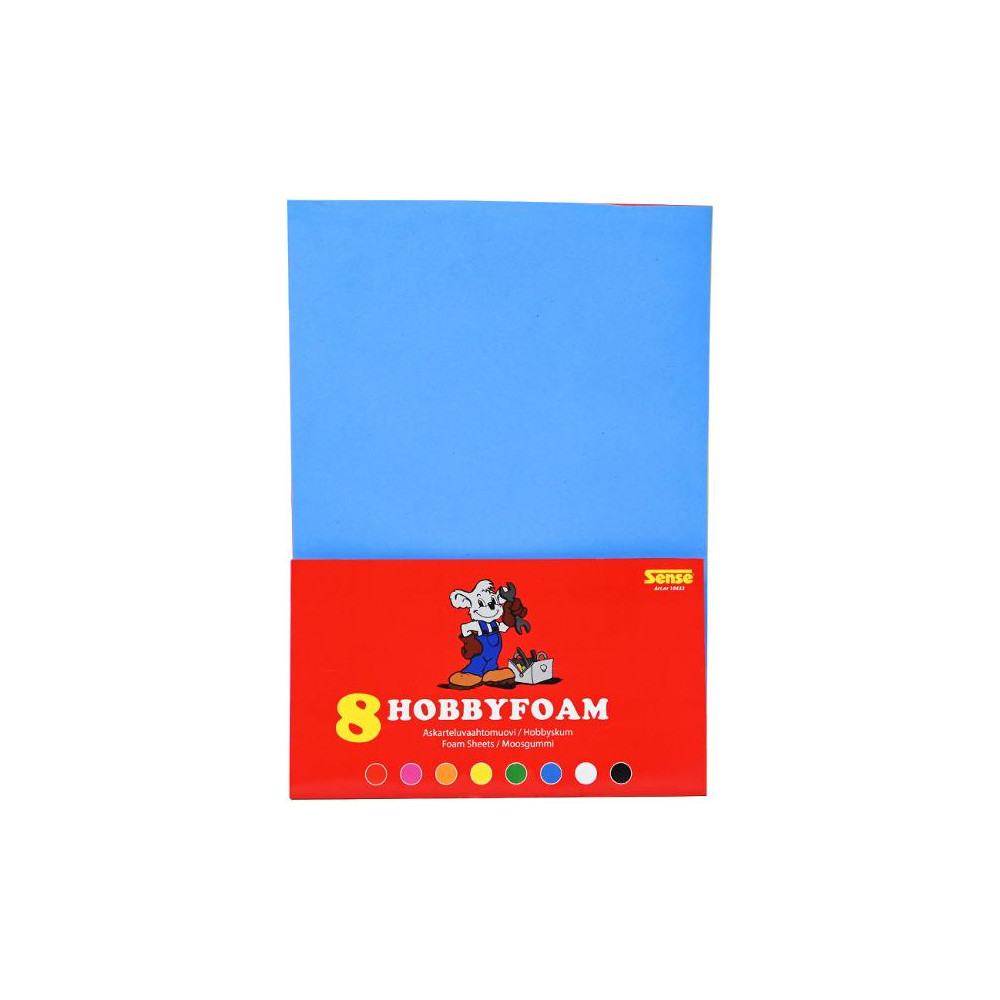 Produktbild för Hobby foam, 8 ark