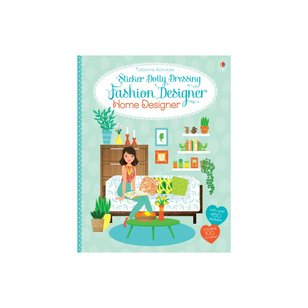 Produktbild för Sticker Dolly Dressing Fashion Designer Home Designer (häftad, eng)