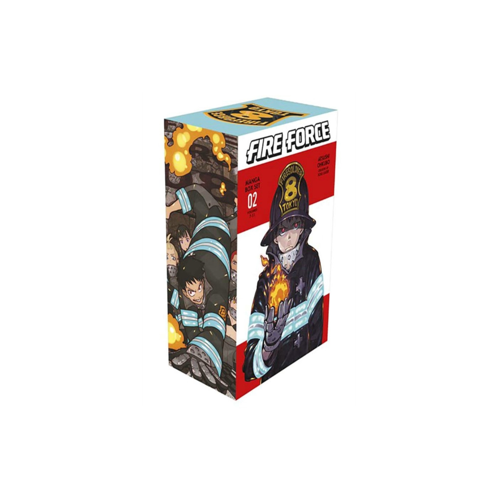 Produktbild för Fire Force Manga Box Set 2 (Vol.7-11) (häftad, eng)