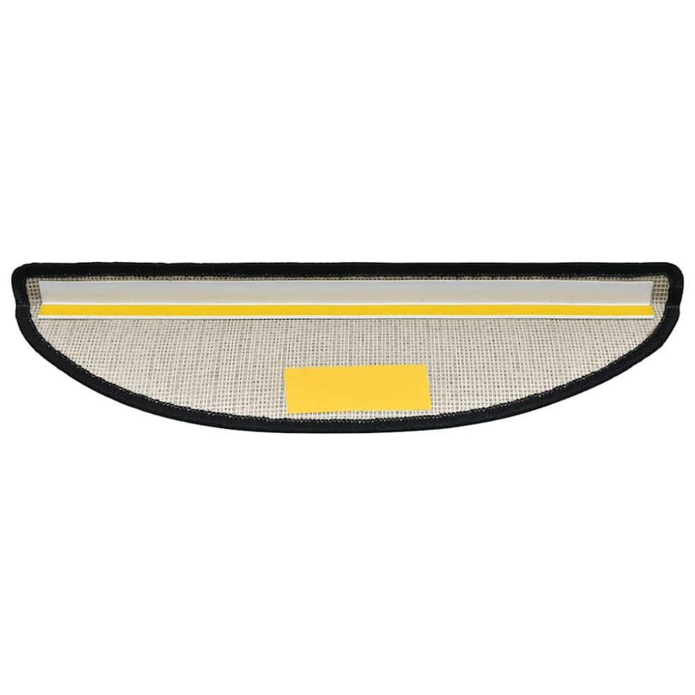 Produktbild för Trappmattor 30 st 56x17x3 cm antracit halvrunda