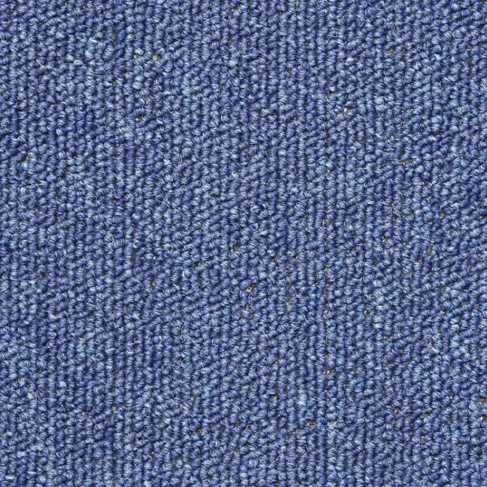 Produktbild för Trappmattor 30 st 56x17x3 cm blå halvrunda