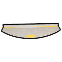 Produktbild för Trappmattor 30 st 65x24x4 cm antracit halvrunda stora