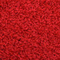 Produktbild för Trappmattor 30 st 65x21x4 cm röda halvrunda stora