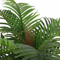 Produktbild för Konstgjord palm 15 blad 200 cm grön