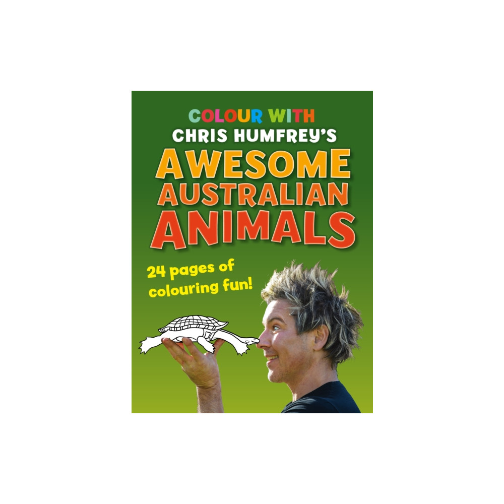 Produktbild för Colour with Chris Humfrey's Awesome Australian Animals (häftad, eng)