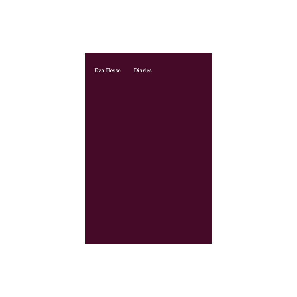 Produktbild för Eva Hesse: Diaries (häftad, eng)