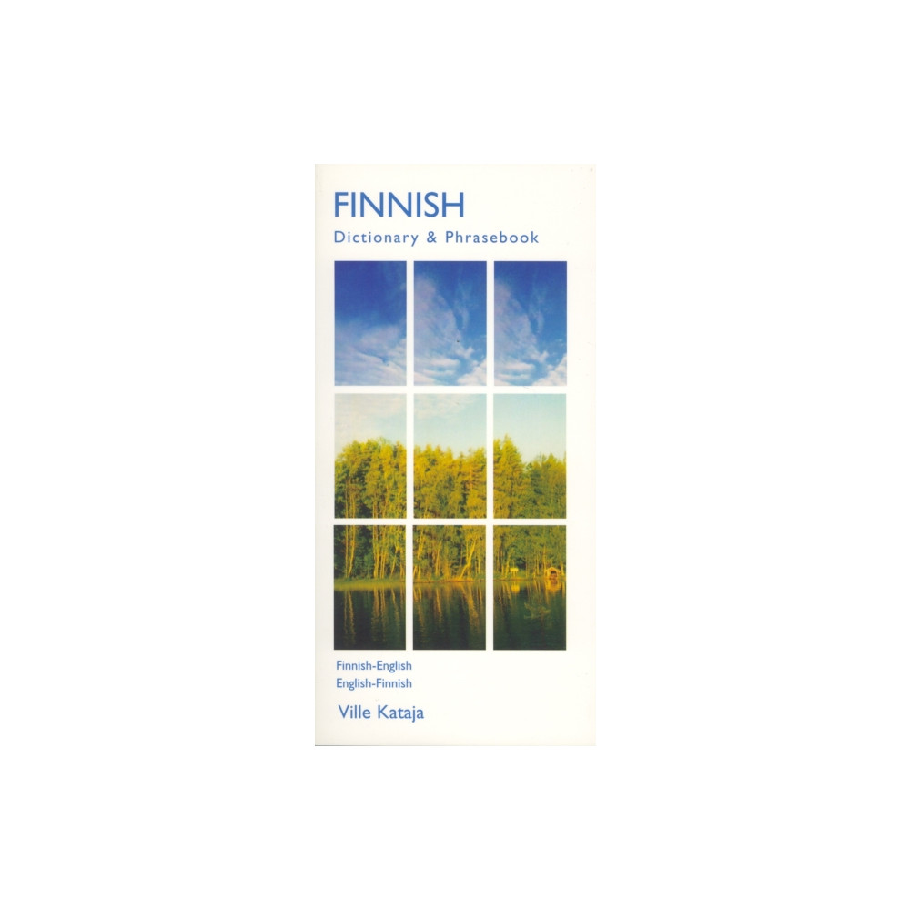 Produktbild för Finnish-English/English-Finnish Dictionary & Phrasebook (häftad, eng)