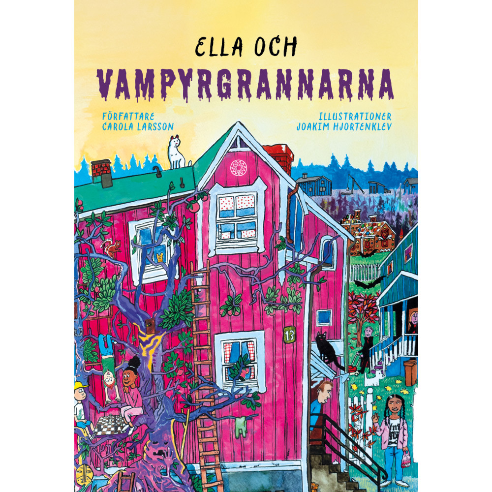 Produktbild för Ella och vampyrgrannarna (inbunden)