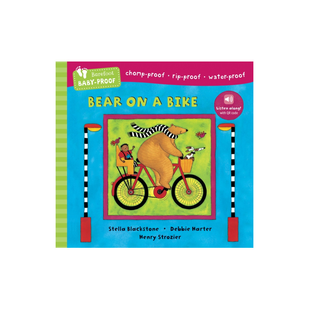Produktbild för Barefoot Baby-Proof: Bear on a Bike (häftad, eng)