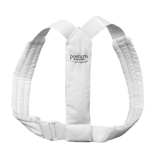 SWEDISH POSTURE Classic S-M White Shoulder Brace