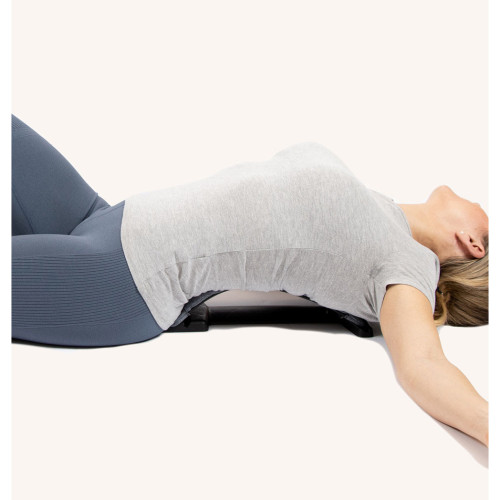 SWEDISH POSTURE Back Stretch Pro Grey Textile cover
