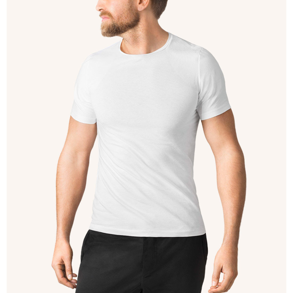 Produktbild för Alignment T-Shirt Cotton M Men White
