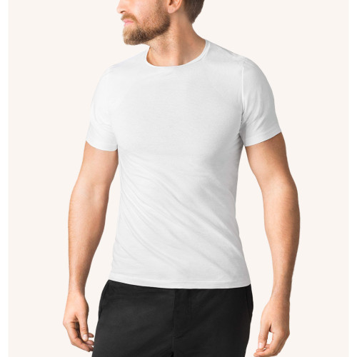 SWEDISH POSTURE Alignment T-Shirt  Cotton XL Men White