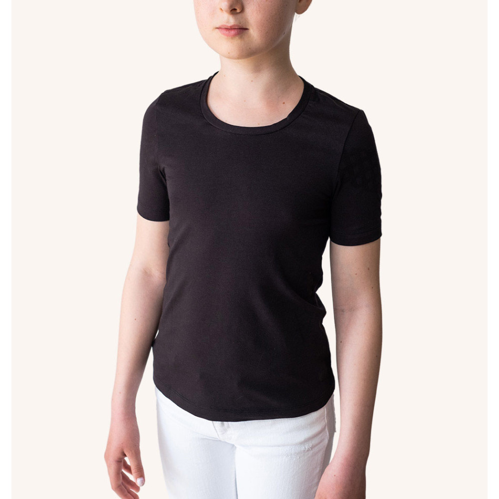 Produktbild för Alignment T-Shirt  Cotton S Kids Black