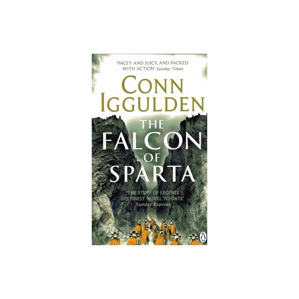Produktbild för THE FALCON OF SPARTA (häftad, eng)