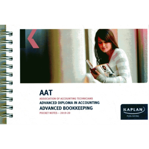Kaplan Publishing ADVANCED BOOKKEEPING - POCKET NOTES (häftad, eng)