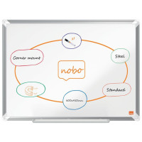 Produktbild för Whiteboard NOBO premium stål 60x45cm