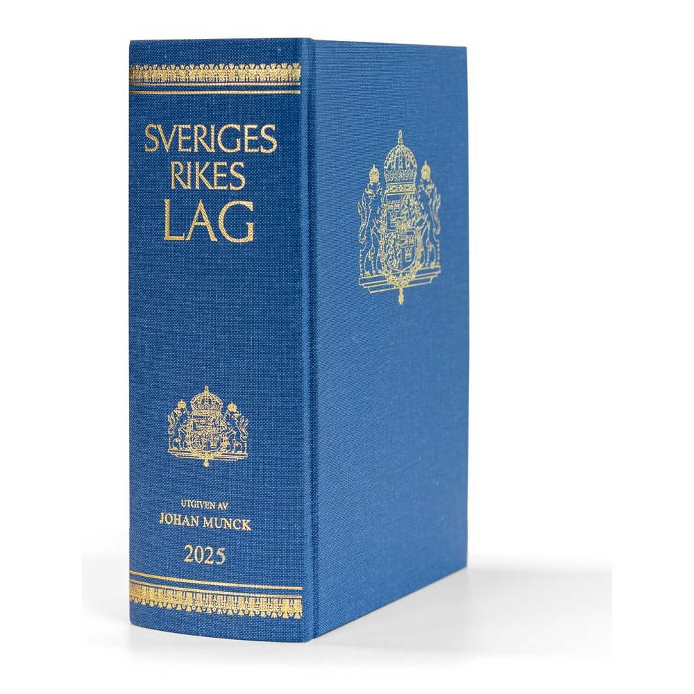 Produktbild för Sveriges Rikes Lag 2025 klotband (inbunden)