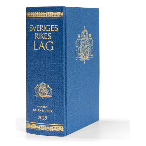 Norstedts Juridik Sveriges Rikes Lag 2025 klotband (inbunden)